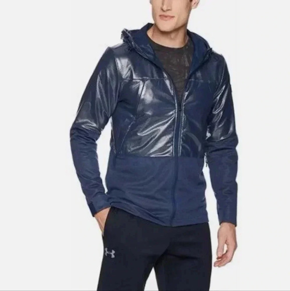 Mens Under Armour Swacket full zip jacket. Size Large - Picture 1 of 10
